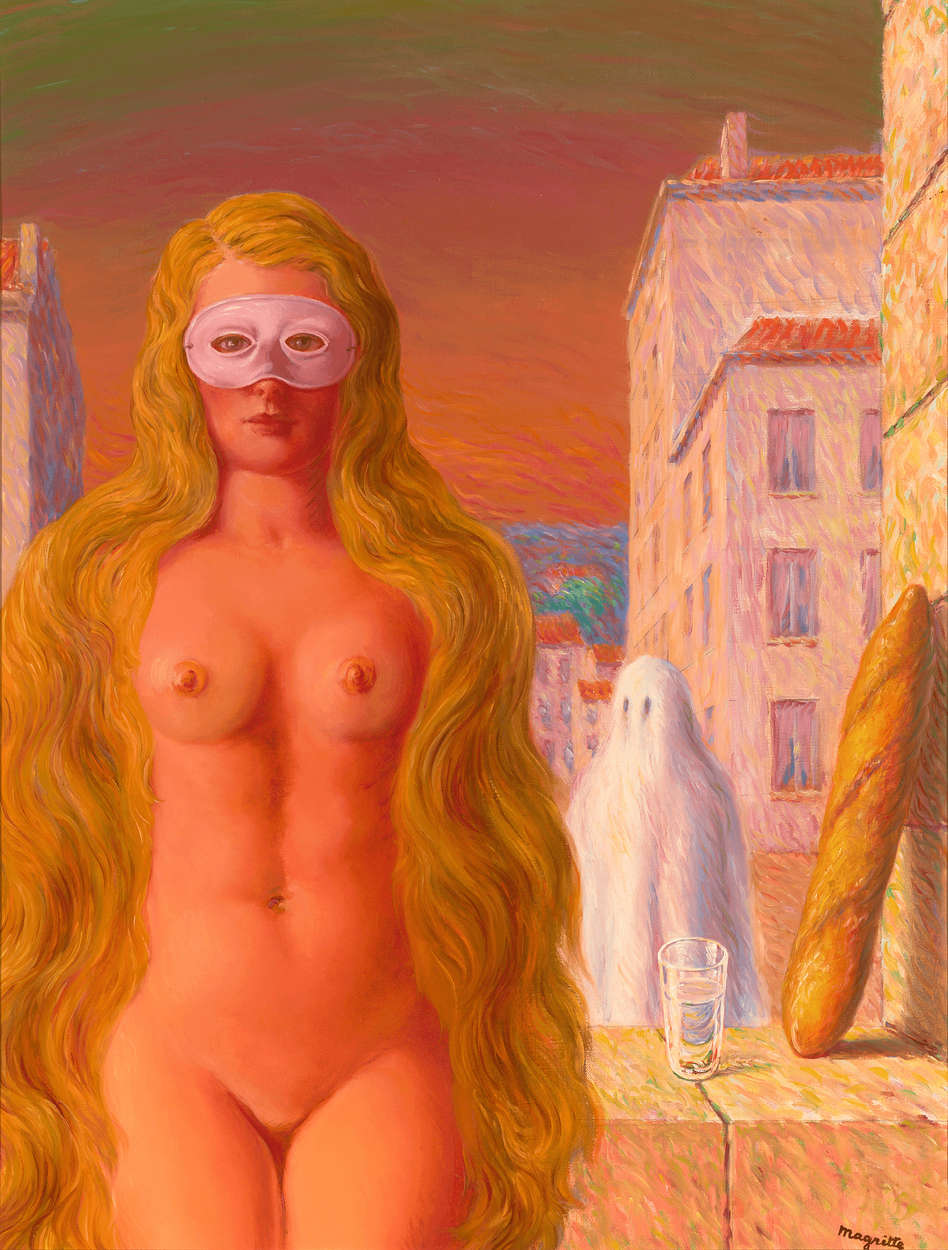 Le Carnaval du Sage — Painting, unframed view